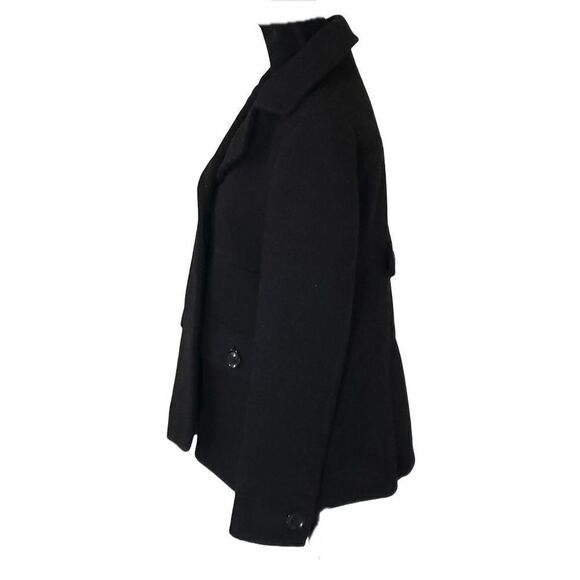 Gap Black/Navy Single Line Double-Breasted Pockets Notched Collar Size M - Picture 7 of 7